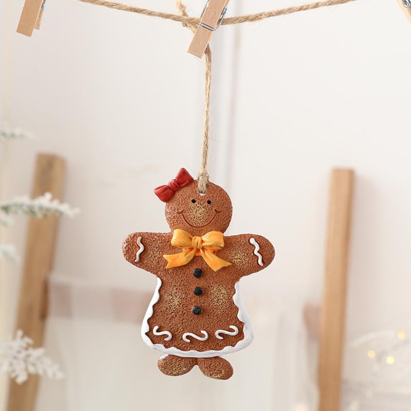 Christmas Holiday Tree Ornaments With Resin Santas Snowmen And Classic Festive Figures