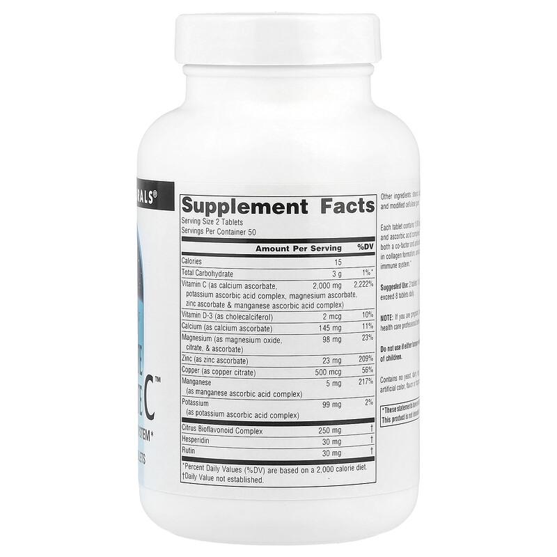 Ultimate Ascorbate C™, 100 Tablets