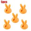 Cute Rabbit Ear Cable Manager Desktop Car Dashboard Charger Cables Clasp Clip Desk Line Organizer Bunny Ear Winder Holder