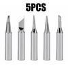 Silver Soldering Iron Tips SP40N WP35 ST Series Solder WLC100 WP25 WP30 Weller 42mm 5pcs Iron Tips Repair Tool