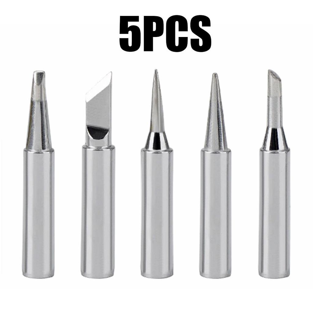 Silver Soldering Iron Tips SP40N WP35 ST Series Solder WLC100 WP25 WP30 Weller 42mm 5pcs Iron Tips Repair Tool