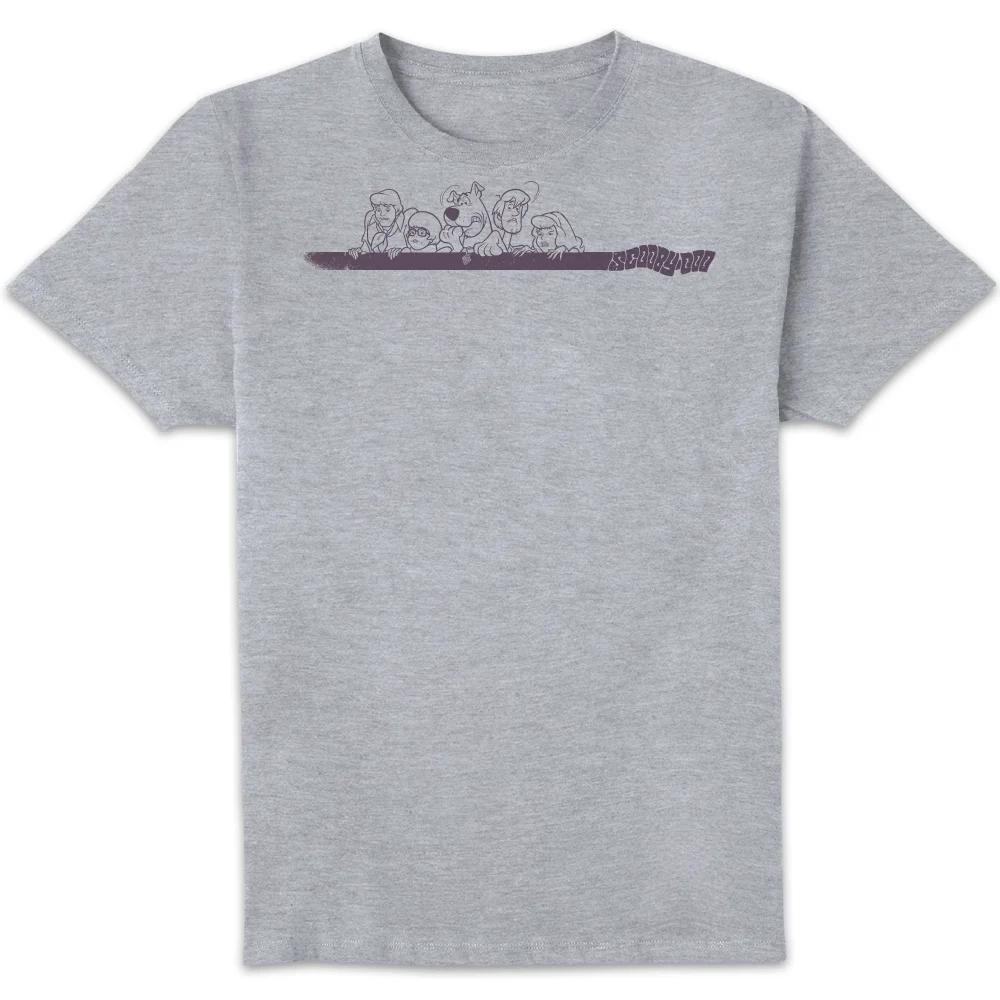 Scooby Doo Those Meddling Kids Retro  T-Shirt - Grey - S 100