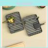 Kitchen Cookware Lid And Utensil Organizer With Aluminum Alloy Surface Mount For Countertop Use