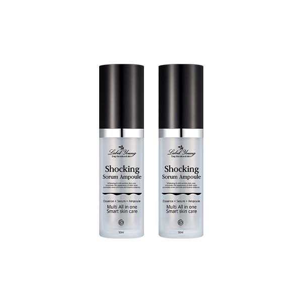 Shocking Goosebumps Ampoule (2 x 50ml) / Essence, Serum, and Ampoule in One / All-in-One Wrinkle Improvement Ampoule Shocking Goosebumps Ampoule 1+1 Ampoule