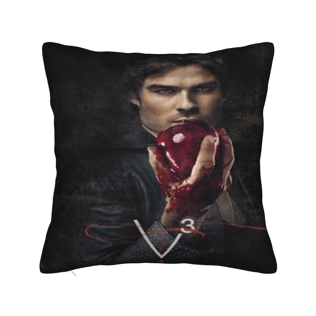 Damon Salvatore Druck Kissenbezug Kissenhülle Kissenbezüge Warme Heimdekoration Mit Reißverschluss Mehrere Größen
