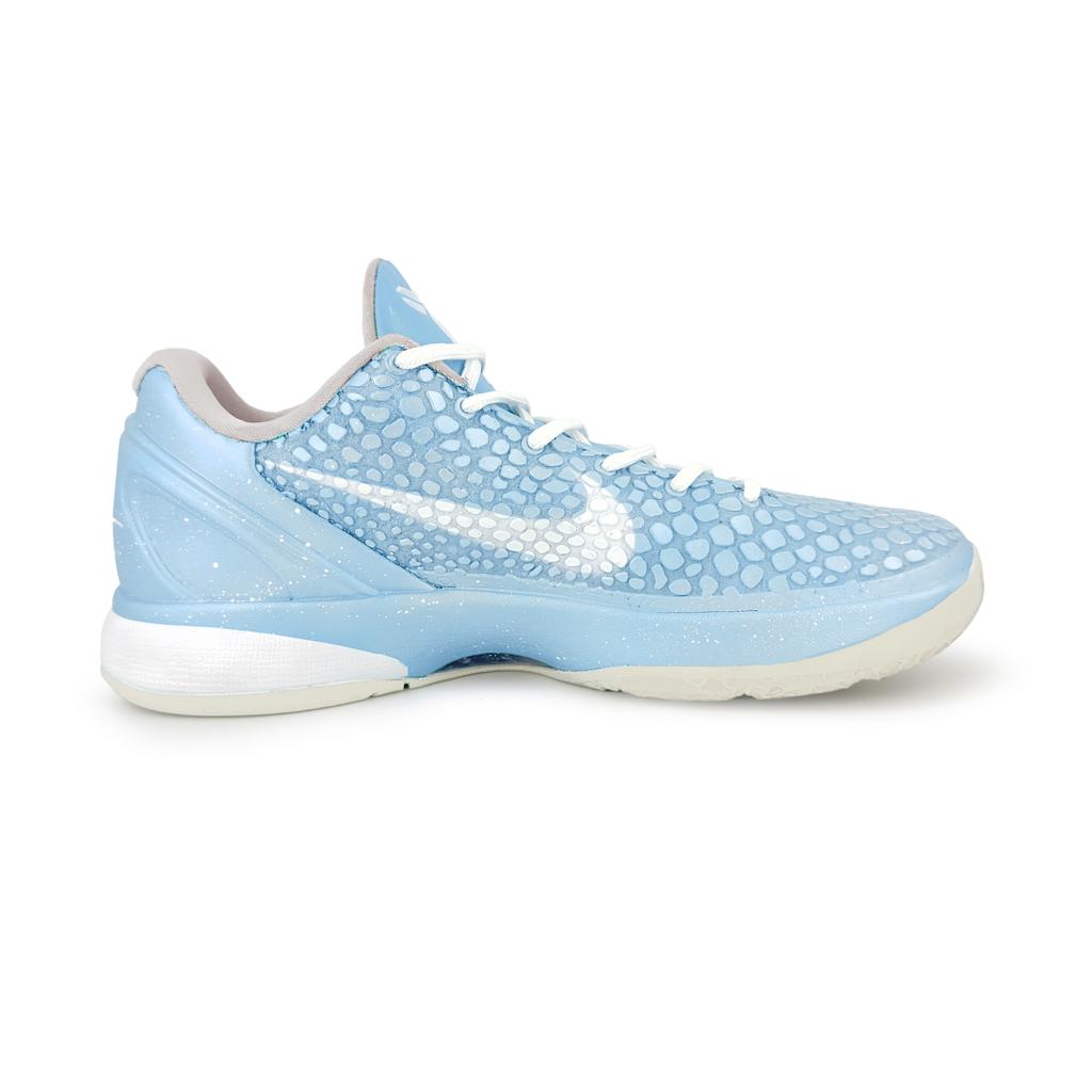 Nike Zoom Kobe 6 'All Star 2.0' All Star 2.0 Cushioning, Wear Resistant Low top Basketball Shoes Men's Blue Silver FQ3546-100(Team258-)