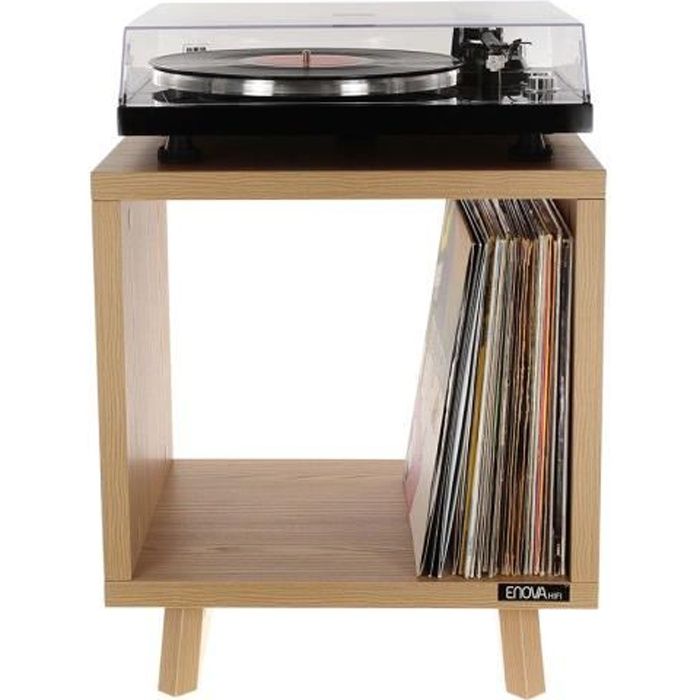 ENOVA VINYLE LOVER SWE - meuble hifi bois