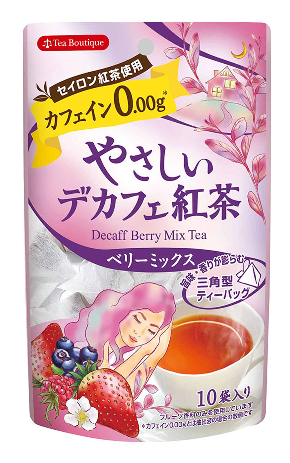 

Japan Green Tea Center Easy Decaf Black Tea Berry Mix 10TB 12g x 4 bags