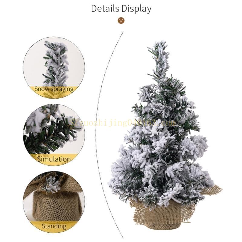 Realistic Christmas Tree Figurine for Tabletop Display Stylish Decoration top sale