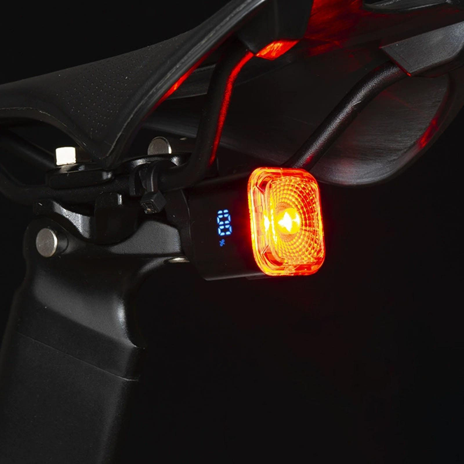 

Bike Tail Lamp Auto Brake Rear Light Bicycle Sensing Taillight for Road Mountain