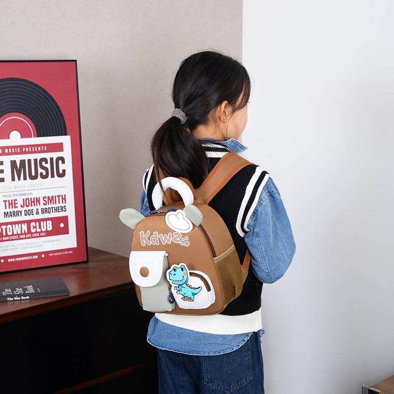 Cute Bunny Toddler School Backpack With Oxford Fabric For Girls And Boys