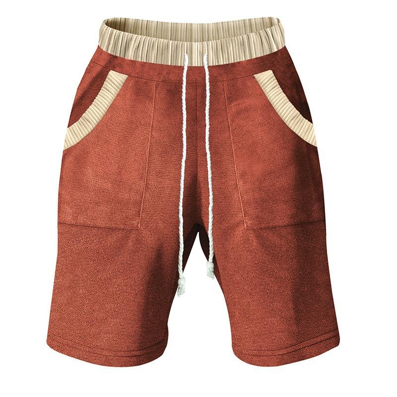Summer Casual Shorts Men Boardshorts Breathable Loose Beach Short Pants Comfortable Fitness Basketball Sport Sweatpants Breeches