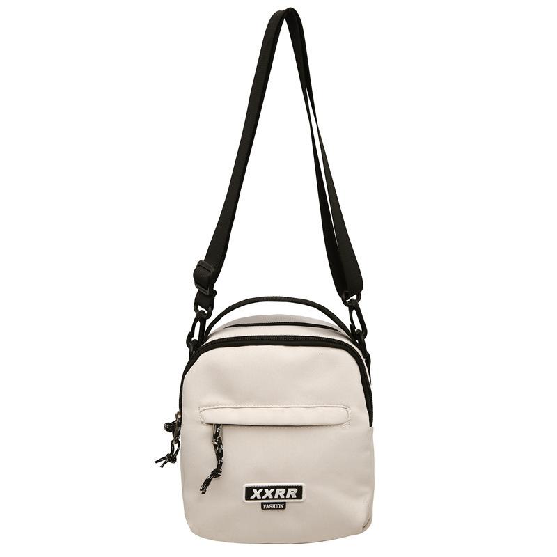 

Мужская сумка через плечо Mini Crossbody Маленький рюкзак Light Мужская сумка через плечо белый