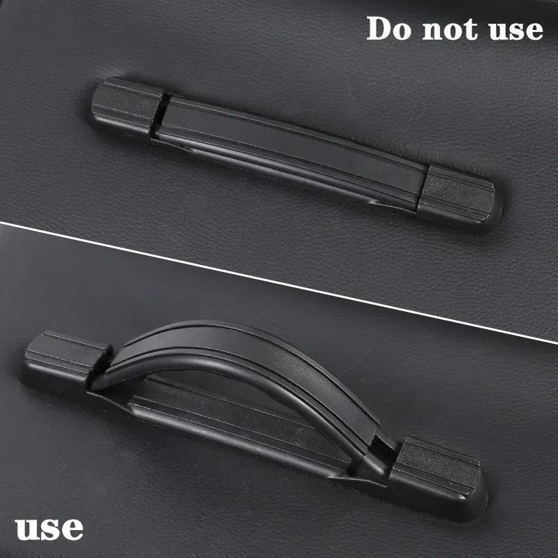 Bolsa Organizadora de Cuero para Coche Caja de Almacenamiento Plegable para Viaje Para Skoda Fabia Superb Yeti Octavia Rapid Kodiaq Kamiq Karoq Derivati Scala