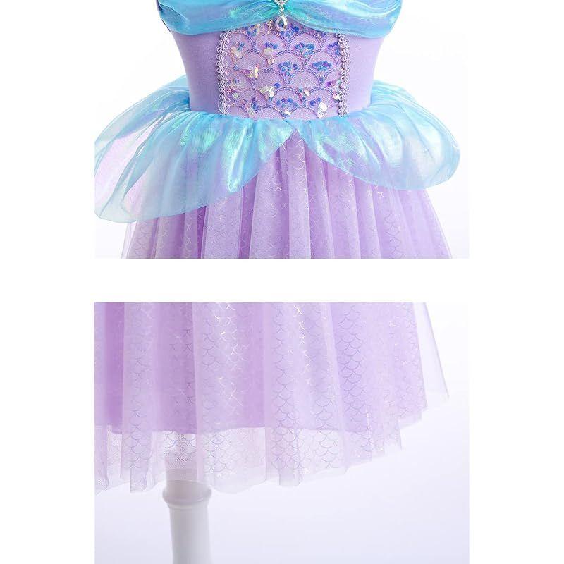 Used [CQDY] Princess Dress Kids Dress 100-140cm Cosplay Kids Costume One Piece Event Stage Clothes Stage Costume Christmas Halloween Disguise