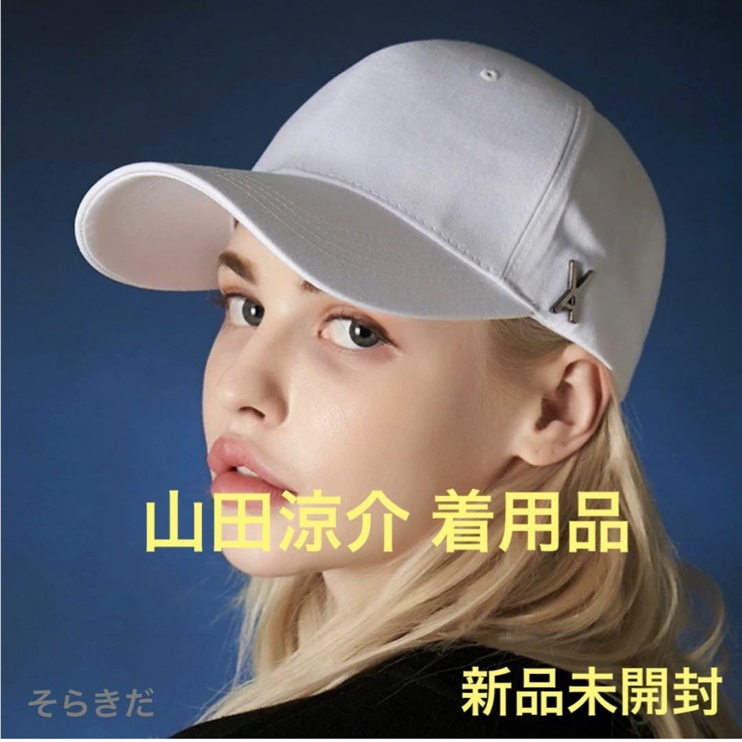 

[USED] Limited-time offer: VARZAR 497, authentic Bazaar white cap, worn by Ryosuke Yamada.