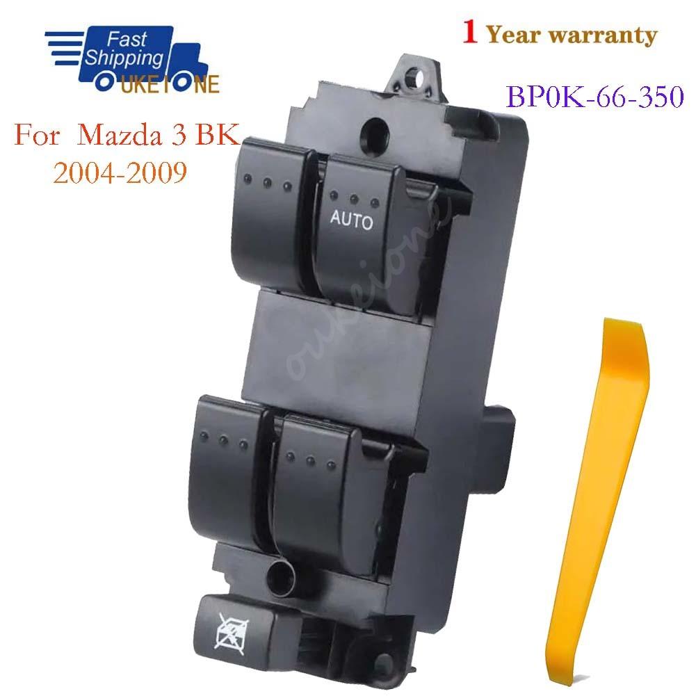 BP0K-66-350 For Mazda 3 BK 2004 2005 2006 2007 2008 2009 Front Right Master Driver Side Window Door Power Switch Car Accessories Battery Switches5