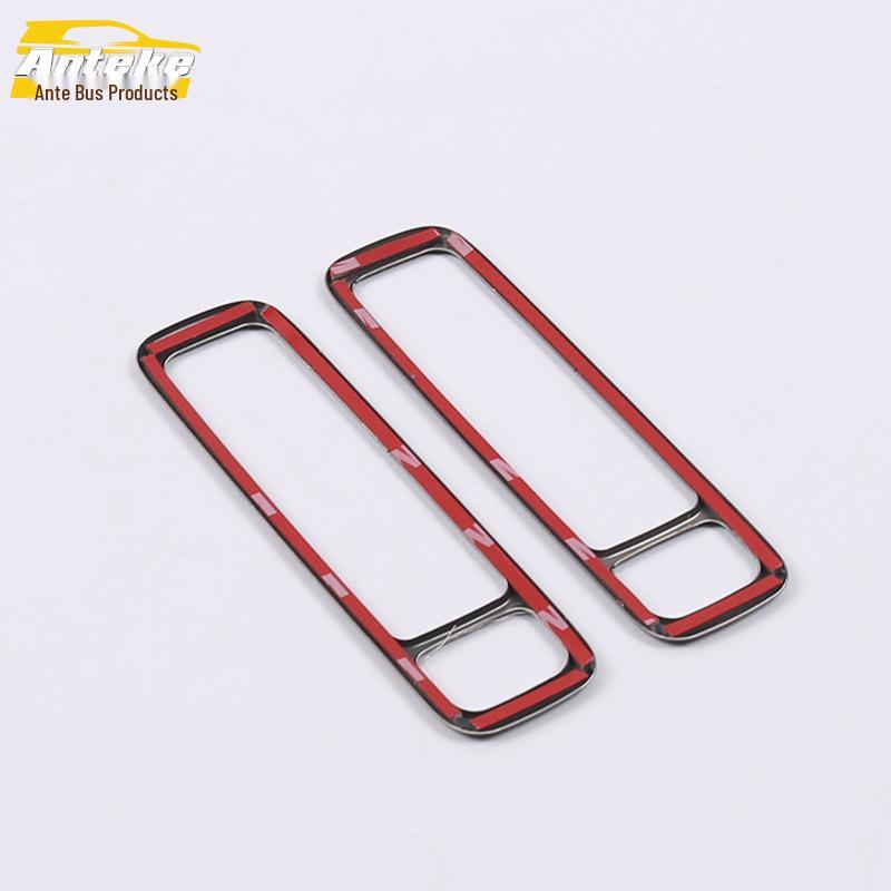 Ankai GM6 Rear Row Reading Light Ring and Roof Light Decoration Frame Stickers