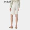 PORTS Women's Spring/Summer Wide-Leg Commuter Shorts