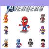 Marvel Homem-Aranha Thor Homem de Ferro Bloco de Construção Figura de Super-Herói Brinquedos Infantis Presente