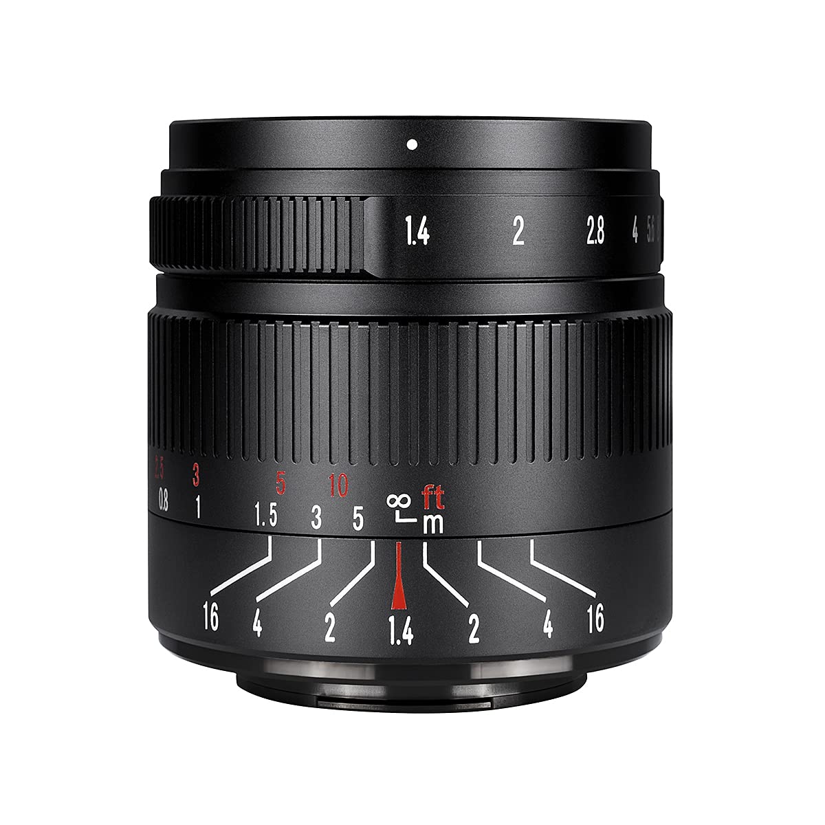 

7artisans 55mm II Black Lens F1.4 EF-M EOS-M (2-Year Warranty) чёрный