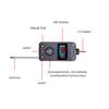 Jectse Wireless Bluetooth Microphone System Advanced DSP Feedback Suppression Echo Prevention Karaoke Microphone with Receiver for Party Entertainment