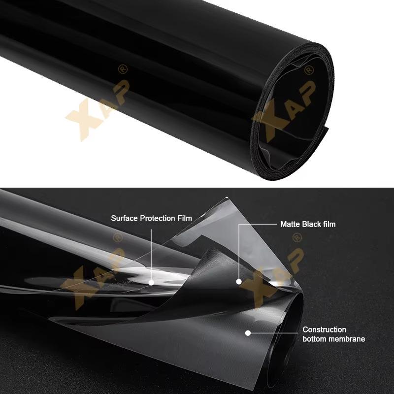Tesla Cybertruck Matte Black Pre-Cut TPU Protective Film PPF