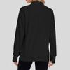 Women's Casual Mock Neck Long Sleeve Top with Thumb Holes