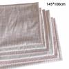 Fashion 145x100cm Digital Print Fabric DIY Soft Floral Check Cloth Cotton Breathable Sewing Cloth For Home Wear