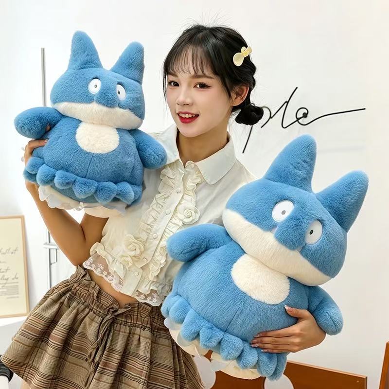 35cm Gonbe Snorlax Vulpix Doll Super Soft  Plush Fluffy Kawaii Pillow Mewtwo Toy Bulbasaur Sylveon Zeraora Palkia