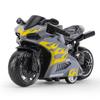 Trendy Mini Motorcycle Keychain Pendant: Cool Model Figurine Car Keyring Toy