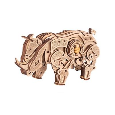 Uduble Rhino 3D Tredimensionellt pussel korea 3d pussel