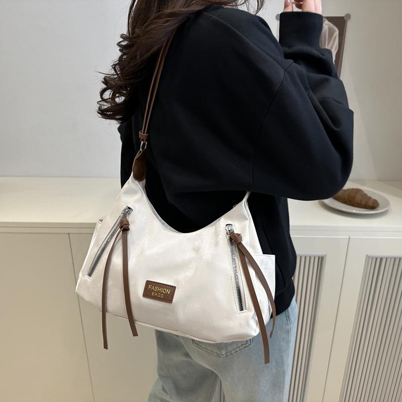 Retro Versatile Women's Bags, High-end Niche Design 2025 Autumn Shoulder Bags, Trendy Fashion Underarm Bags, Messenger Bags