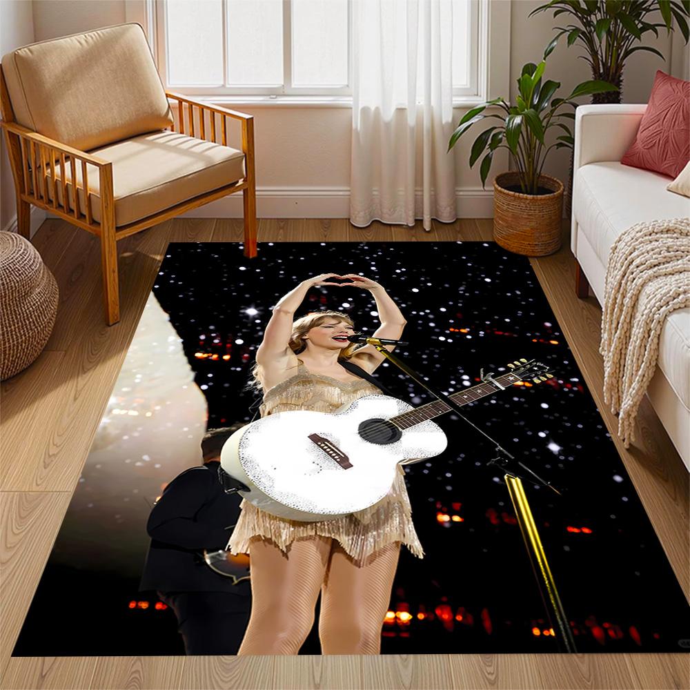 Musician Live Concert. Floor Mat Perfect for Game Room Playrooms Decorate room Kitchen Anti-slip Rug Office home decor Birthday/Christmas Gift