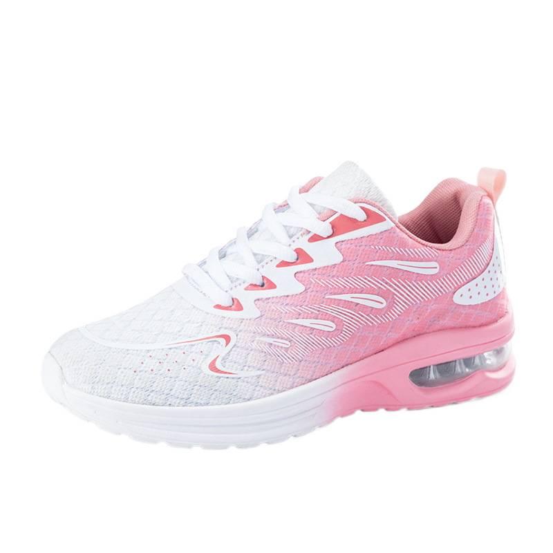 Women's Plus Size Mesh Breathable Running Shoes - Spring/Summer Casual Air Cushion Jogging Footwear