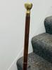 Gentleman's Walking Stick, Brass Handle New Antique Brass Walking Stick