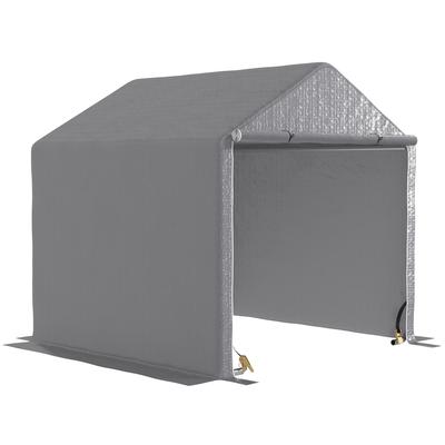 2 X 2m Garden Fabric Storage Tent - Grey