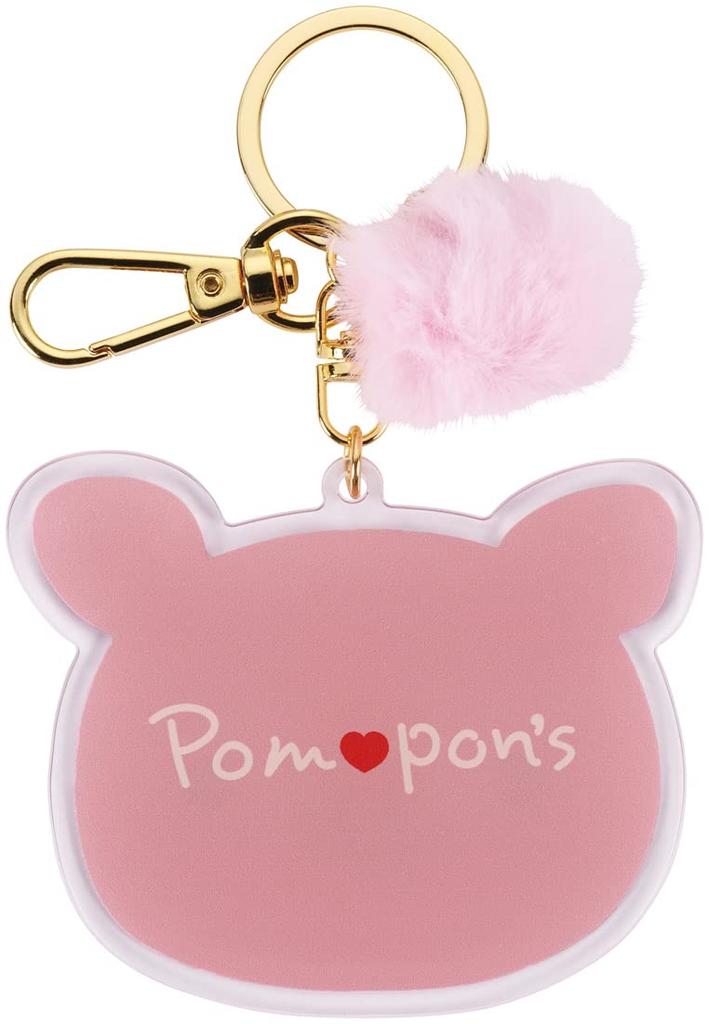 Skater Acrylic Keychain Pompon's Pig ZACK1-A