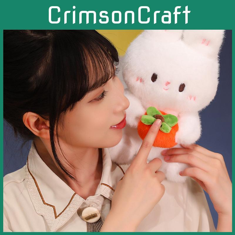 Plush Doll Rabbit Birthday Gift Rabbit Toy Persimmon Luck Decoration Animal
