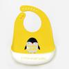 Babador de silicone à prova d'água para bebês - Babador de arroz descartável grande