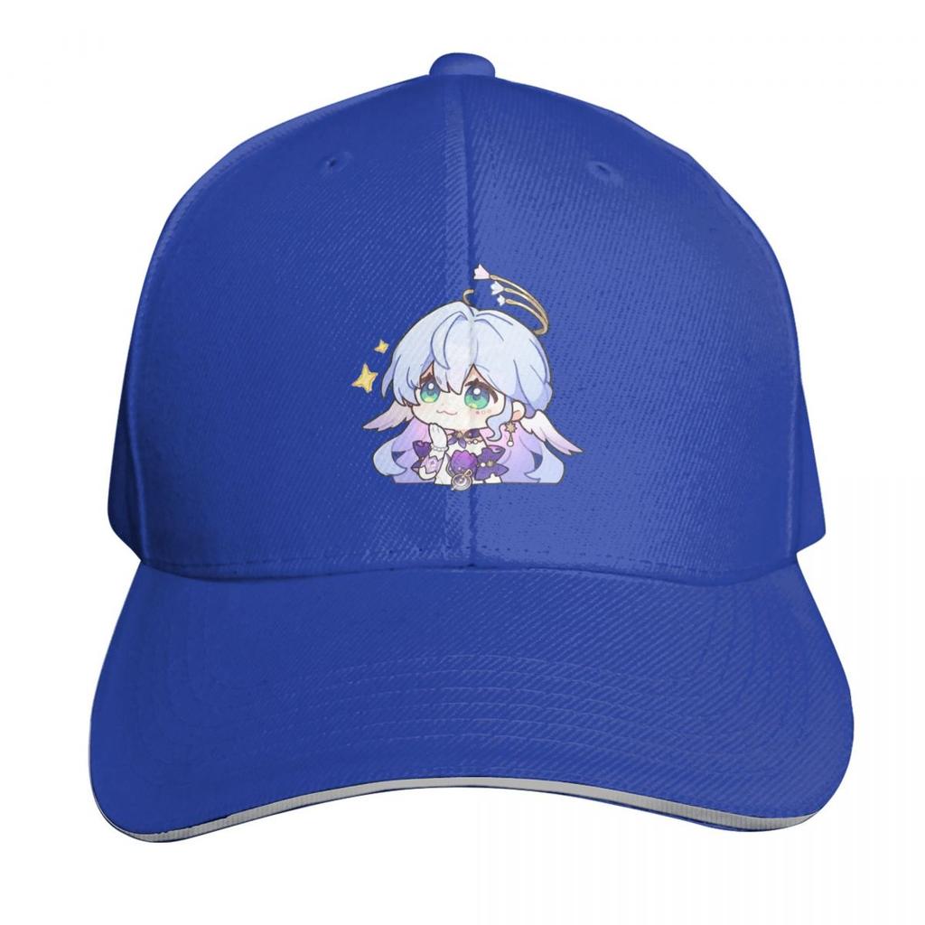 Honkai Star Rail Chibi Firefly Game Cap Fashion Casual Baseball Caps Adjustable Hat Hip Hop Summer Unisex Baseball Hats