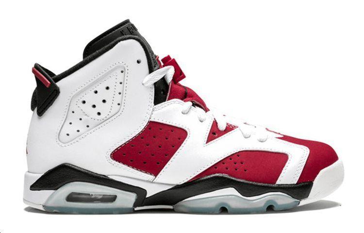 Jordan 6 Retro Carmine Countdown Pack 2008 GS 384665-160 37.5