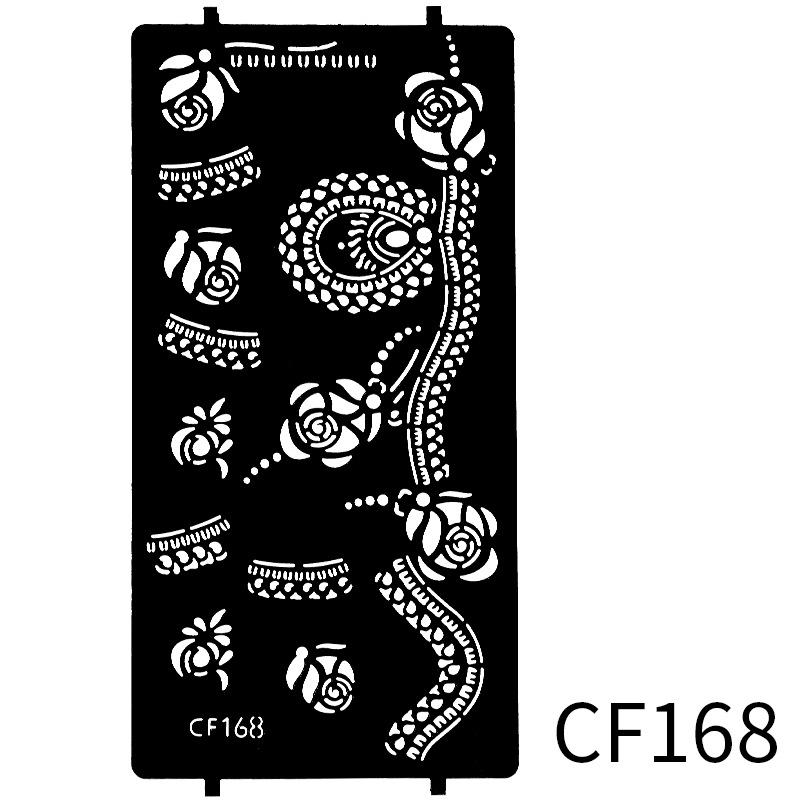 Beauty Sticker Inkjet Tattoo Sticker Indian Hollow Template Tattoo Sticker