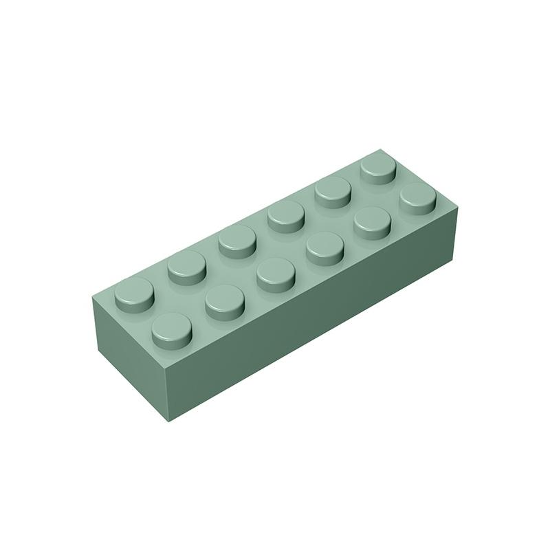 44237 2456 Stein 2 x 6 Steine Kollektionen Großhandel Modular GBC Spielzeug Für Technic MOC Set 1 Stück Verkauf Gebäude Steine