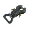 Dog Leash Clasp Swivel Frog Clip Quick Release Locking Buckle Sturdy Metal for Dog Collar Leash Linking Outdoor Use