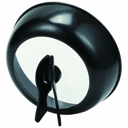 Pearl Metal Handy Silicone-Coated Stand Plate Cover with Window, Round, 22cm, HB-5414