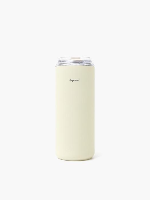 DEPOUND logo tumbler (500ml) - ivory ivory