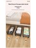 Flat Large Underbed Storage Box with Wheels - Drawer-Type Organizer for Clothes