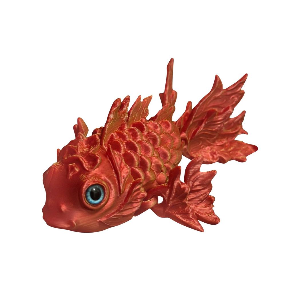 3D tisk Zlatá rybka Dekorativní Ornament hračka dárek
