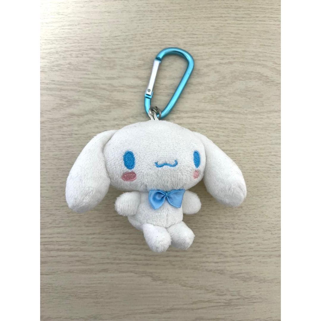 Sanrio cinnamon mascot charm with carabiner